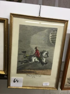 Bild mit Rahmen aus der Auflösung einer Sammlung, Kapriole #0064 - Bild 1 von 1