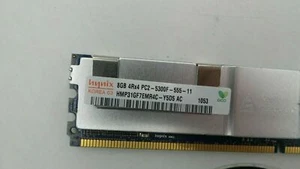 Hynix 8GB DDR2-667 PC2-5300F 4Rx4 ECC 240Pin FBDIMM HMP31GF7EMR4C-Y5D5 A1 102-03 - Picture 1 of 2