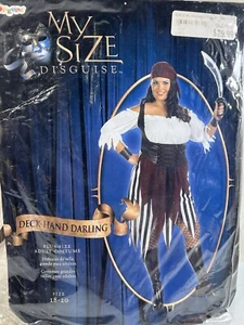 Deck Hand Darling Pirate Adult Halloween Costume Women Plus Size 18-20 Cosplay - Picture 1 of 11