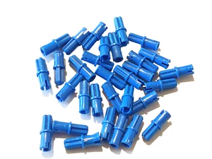30x LEGO Technic Verbinder Achse Pin 2L  #3749 blau - Bild 1 von 1