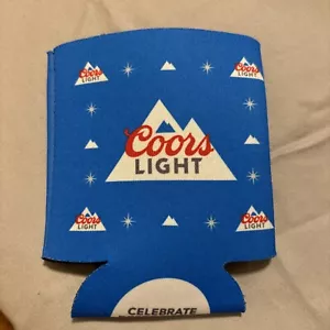 Coors Light Holiday Weihnachten Dose Koozie Coozie Verpackung - Bild 1 von 2
