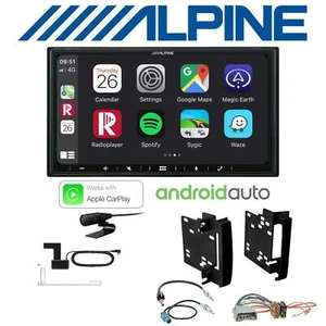 Alpine Autoradio DAB Apple CarPlay für Chrysler Sebring 2007-2010 schwarz - Bild 1 von 6