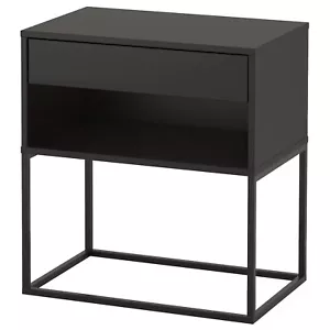 Ikea VIKHAMMER Nightstand drawer, black 23 5/8x15 3/8 " 903.889.78 - NEW - Picture 1 of 8