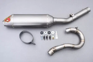 Línea de Escape Completa AKRAPOVIC EVO Titanio KAWASAKI KXF 250 2004 - 2008 - Imagen 1 de 6