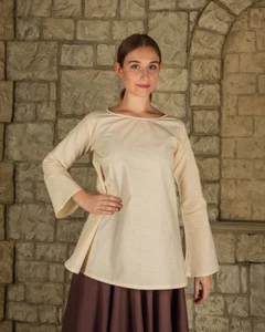 Blusa Valerie algodón natural - Imagen 1 de 10