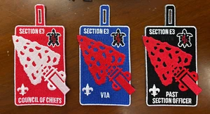 Order of the Arrow 2025 Section E3 OA Conclave VIA COC Patch Set Pellissippi 230 - Picture 1 of 1