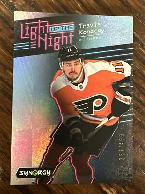 Travis Konecny 2023-24 Upper Deck Synergy Light Up The Night #/499 Flyers 🔥🔥 - Image 1 of 2