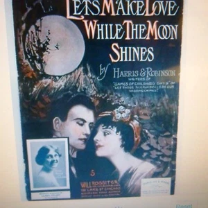 copertina artistica FACCIAMO L'AMORE MENTRE SPLENDE LA LUNA 1911 - Foto 1 di 1