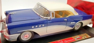 MIRA 1/18 Scale Model Car 6151 - 1955 Buick Century - Blue/White - Image 1 of 4