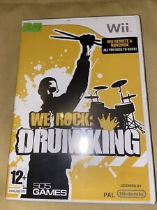 Wii We Rock Drum King Vgc