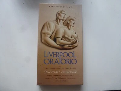 PAUL Mc CARTNEY -  LIVERPOOL ORATORIO 2 NEW CASSETTES+ BOOKLET  1991 FR - Image 1 of 4