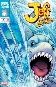 JEFF THE LAND SHARK #1 TODD NAUCK HULK 340 HOMAGE VARIANT DR. DOOM LTD 1000 COA - Picture 1 of 1