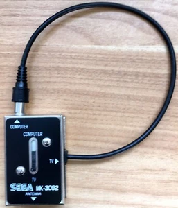 CÂBLE ANTENNE RF SWITCH OFFICIEL SEGA MASTER SYSTEM MODÈLE MK-3092 OEM Works! - Picture 1 of 2