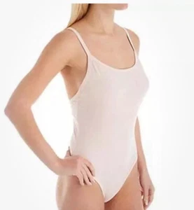 Calvin Klein Women's Sleepwear Pure Ribbed Sleeveless Bodysuit Medium - Picture 1 of 2