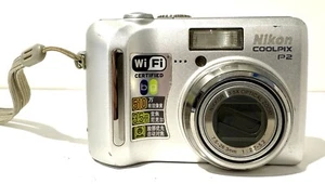 Nikon Coolpix P2 Digital Camera 5.1MP 3.5x Zoom Untested - Picture 1 of 8