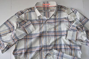 Tommy Bahama Siesta Key Shirt Tahoe Plaid White LS New Medium M - Picture 1 of 4