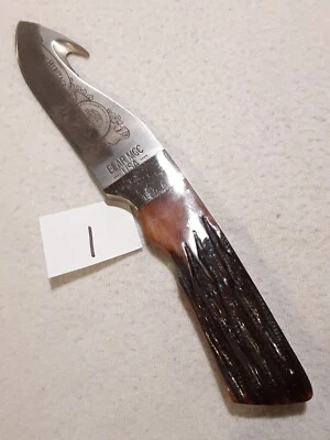 CUCHILLO OSO MGC CON GANCHO TRIPA NAHC CAZA HERENCIA COLECCIÓN MIEMBRO DE LA VIDA 8 PUNTOS 1 Foto 1 de 4