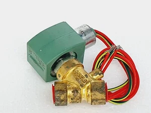 ASCO 8210G073 Solenoid Valve, 3/8" Pipe, Volt 120/60, General Purpose # NEW - Picture 1 of 8