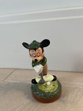 Disney Mickey  Mouse Golf Ceramic Salt And Pepper Shaker