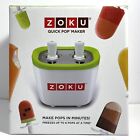 Zoku Quick Pop Maker With 4 Sticks And 4 Dip Guards