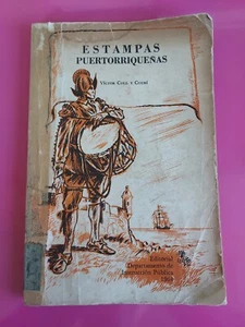 Estampas Puertorriquenas Por Victor Coll Y Cuchi 1964 ExLib PB #5227 - Bild 1 von 9