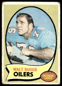 1970 Topps #204 Walt Suggs Houston Oilers - Picture 1 of 2