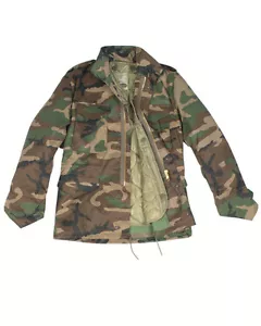 Giacca da campo M65 woodland bambini, campeggio, outdoor, militare -NUOVA- - Foto 1 di 1