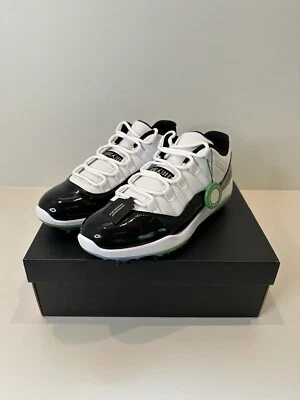 DS NUEVO EN CAJA 2018 Nike Air Jordan 11 Golf Blanco Negro-Voltio AQ0963-101 Hombres talla 10.5 Foto 1 de 4