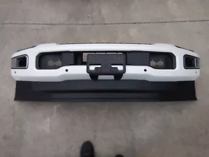 Factory Ford F250 F350 Painted Front Bumper OEM 2023 2024 2025 BB42J White - Picture 1 of 19