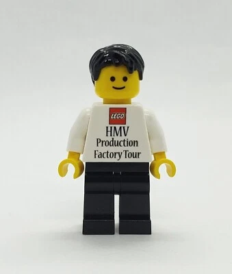 Lego HMV Production Factory Tour Minifigure Exclusive Rare as SDCC NYCC Employee - Image 1 of 2
