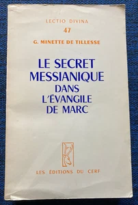 Le secret messianique dans l'évangile de Marc, 1968, Paperback - Picture 1 of 8
