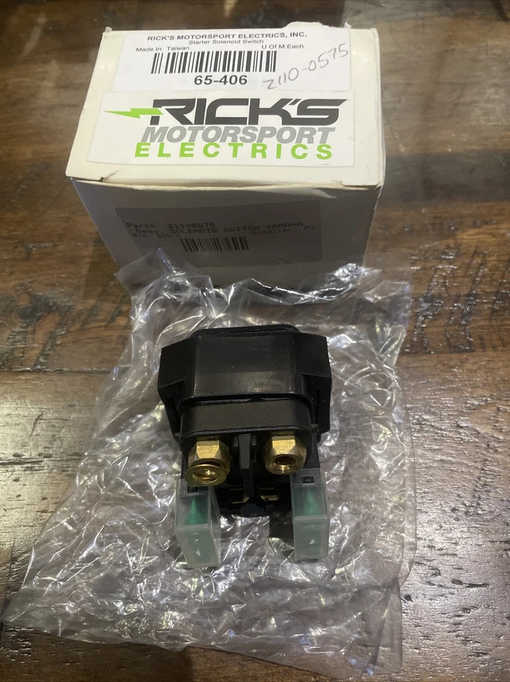 Interruptor solenóide elétrico Rick's Motorsport partida para Yamaha YZF 600 R 1995-07 - Imagem 1 de 1