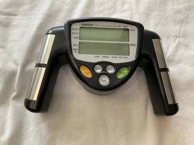 Монитор потери жира OMRON HBF-306C черный портативный - отличное состояние работает отлично - Изображение 1 из 4