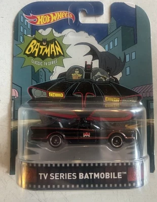 HOT WHEELS 2016 RETRO~Classic TV series. BATMAN BATMOBILE~FREE S&H - Image 1 of 2