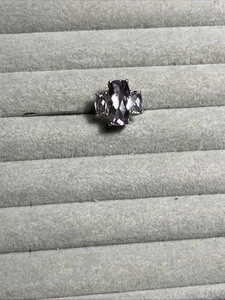 L To M Rose De France Amethyst Sterling Silver Ring - Picture 1 of 5