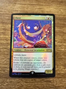 Cheer MTG 2025 Holiday Promo Karte - Bild 1 von 2