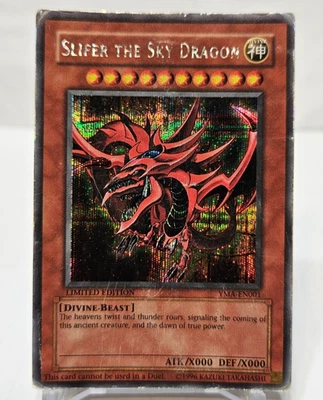 Slifer the Sky Dragon YMA-EN001 Secret Rare Limited Edition Promo Yugioh 7731 - Image 1 of 4