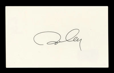 Dodgers Ron Cey Authentic Signed 3x5 Index Card Autographed BAS #AD70156 - Image 1 of 2