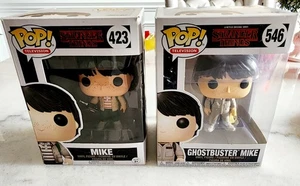 Lote de 2 Funko Pop! Vinilo: Mike Wheeler (Ghostbusters) Stranger Things VAULTED - Imagen 1 de 4