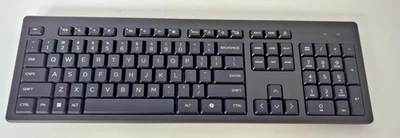 HP 510 BLACK WIRELESS KEYBOARD - MODEL TPA-POO5K - Image 1 of 4