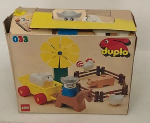VINTAGE ORIGINAL LEGO DUPLO N°033 IN BOX - Picture 1 of 2
