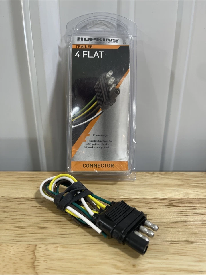 Hopkins 48115 - 4 线平拖车端连接器 12 — 第 1/4 张图片