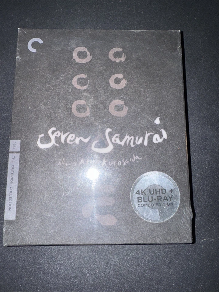 Seven Samurai (3-Disc 4K/Blu-ray, 2024, Box Set CRITERION)New/Sealed,Ships FREE! - Image 1 of 4