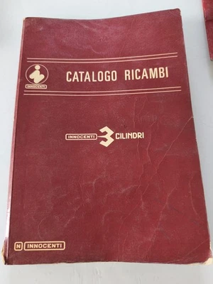 Catalogo ricambi innocenti 3 cilindri  - Immagine 1 di 4