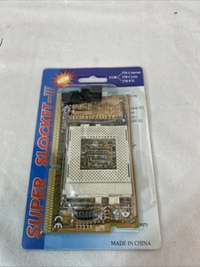 Vintage Intel PIII Coppermine Cyrix Celeron 370 CPU PGA370 CPU Socket - NOS - Picture 1 of 4