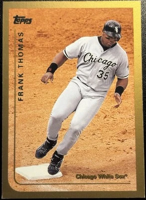 1999 Topps Frank Thomas #423 Chicago White Sox Card! - Image 1 of 2