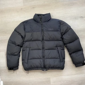 Bear USA Daunen Federn durchgehender Reißverschluss gefütterte Jacke schwarz Large  - Bild 1 von 12