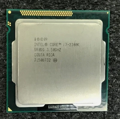 2nd Gen Intel Core i7-2700K LGA 1155 CPU Processor Quad Core 8-Thread 3.5GHz 8M - Image 1 of 2