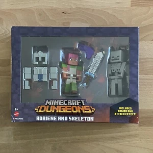 Minecraft Dungeons Adriene und Skelett neu versiegelt - Bild 1 von 3