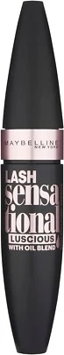 Maybelline Lash Sensational Mascara very black 9.5 ml new sealed